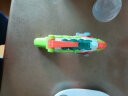 贝贝鸭2-3岁宝宝幼儿玩具枪带声光变形枪卡通恐龙耐摔可变形发声发光 绿色剑背龙变形玩具枪(二节七号) 小号 实拍图