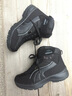 谊嘉宝雪地靴棉鞋男冬季保暖东北大棉鞋加绒加厚户外防滑短靴中老年男靴 黑色 42 实拍图