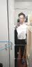 拼马春秋白衬衫男长袖免烫商务正装修身韩版职业上班男装白色大码衬衣 X1007-11 40 实拍图