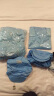 FGHGF静电衣无尘衣连体服大褂静电服无金属静电服防尘工装发岩棉防护衣 蓝色静电大褂（+工帽） XL 实拍图