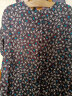 HKBQ 雪纺衫女中袖夏季女装2022新款韩版印花小衫宽松蝙蝠袖遮肚子上衣 图片色 3XL 晒单实拍图