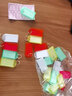 星人说 钥匙牌扣标签牌钥匙标记牌子吊牌贴带钥匙圈 办公锁匙牌钥匙盘自定义号码挂钥匙箱柜盒 彩色（24个装） 实拍图