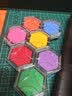 【全网低价】旗牌（Shachihata）Artline 办公文具财务小巧趣味六角多彩手帐印台印泥盒 朱红色 NI-RV-OR美术写生 实拍图