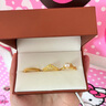 明牌珠宝黄金戒指 足金编织相偕小细戒送礼女AFM0306工费350 足金戒指 16号 约3.57克 实拍图