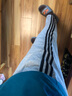 阿迪达斯（adidas）短裤男裤 25夏季新款运动裤跑步训练裤子快干透气休闲时尚五分裤 HR8726/黑/单层/时尚三条纹 S 175/76，建议体重110-130斤 实拍图