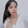 【定制刻字】欧芙丽999足银项链女镶莫桑钻女士吊坠首饰时尚饰品七夕情人节生日礼物送女友 【心中有你】蓝钻款 实拍图