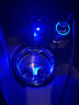 汽车烟灰缸车载 带LED灯带盖带灯夜光多功能创意车内车用烟灰缸专用烟灰缸个性耐高温彩灯装饰用品改装 大众朗逸plus迈腾速腾凌渡polo捷达宝来途观L 黑色带车标款 实拍图