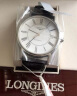 浪琴（LONGINES）瑞士手表 时尚系列 机械皮带男表 对表  L49214112 实拍图