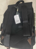 意大利袋鼠（L'ALPINA）双肩包男皮质男士商务背包15.6英寸电脑包大容量潮流旅行男包书包男 613022005黑配棕 实拍图