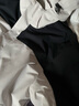 西域骆驼（VANCAMEL）三合一防风冲锋衣款男女夹克加厚保暖可拆卸登山服滑雪服运动外套 KY09A暖白/黑色-男 2XL 实拍图