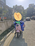 梦多福电动车挡风被亲子 秋冬季电瓶车保暖防风防水防寒加绒加厚摩托车 快乐星球【亲子款】 【拉链收纳】 亲子挡风被 实拍图