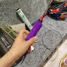 迈高登 羽毛球拍毛巾手胶大盘长毛超纤吸汗防滑毛巾胶网拍缠绕带握把带 5米丝绒紫【带打底膜+封口胶】 实拍图