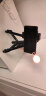 多宝莱 X9拍照主播手机三脚架床头直播支架三角架桌面户外懒人相机便携自拍火山小视频西瓜视频 中黑色111cm（两件配） 实拍图