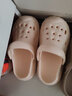 百慕倾臣洞洞鞋女士夏季可爱百搭家居新款防滑厚底户外两穿情侣包头凉拖男 白色【芝麻街】 37-38 适合38-39（内长240MM） 实拍图