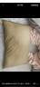 斯诺曼枕头 五星级酒店舒适枕头 纯棉贡缎面料羽毛枕芯 卡其 74*48cm 实拍图