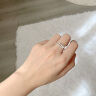 APM Monaco爱意缠绕转运锆石戒指女简约食指戒指环 时尚珠宝前卫 情侣礼物 52 晒单实拍图