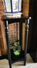 简心 实木花架 客厅落地绿萝花架 阳台多层欧式白色黑色花盆架盆景架 纯黑色80cm高一件 实拍图