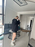 奥伦福特 穿衣镜 全身落地镜试衣镜家用防爆壁挂卧室镜衣帽间网红大镜子 经典黑170*65【壁挂+落地】 实拍图