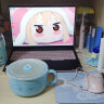 HELLO KITTY三丽鸥陶瓷泡面碗带盖手柄可爱饭盒大容量面碗学生宿舍上班便当盒 玉桂狗泡面碗【1002ml】三件套 实拍图