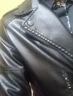 夏冰妮皮衣男外套夹克潮流帅气秋冬季加绒加厚男士拉链机车服皮夹克 黑色（不加绒） M 实拍图