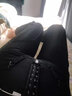 大腿脂肪抽脂术后塑身裤拉链吸脂后恢复专用塑腿裤美体塑身衣一期 黑色七分裤 M 实拍图