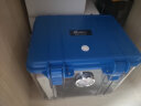 锐玛（EIRMAI） R10 单反相机干燥箱 防潮箱 密封镜头电子箱  中号 送大号吸湿卡 炫蓝色 实拍图