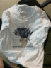IEF/爱依服设计感T恤女2022年夏季新款设计感气质印花短袖上衣潮3305F-B3123- 白 M 晒单实拍图