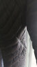 杰奥羽绒服轻薄轻便时尚休闲纯色短款修身连帽90%鸭绒春秋女士外套 100#黑色 185/3XL 晒单实拍图