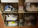 爱鞋者（shoe lover）鞋盒收纳盒透明亚克力aj球鞋收藏鞋柜网红定制鞋墙防尘侧开鞋架 黑框(4个装) 大号侧开(47码高帮) 实拍图