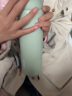 苏泊尔（SUPOR）保温杯316不锈钢学生水杯女情侣杯户外大容量办公室男泡茶杯子 450ML-灰豆绿 实拍图