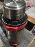 恩尔美（nRMEi）大容量保温壶不锈钢保温瓶杯家用热水瓶户外车载便携旅行大水壶 钢本色3L-可装6斤水-背带 实拍图
