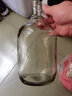 汲吉香酿酒玻璃瓶大号加州红酒泡酒瓶子密封罐药酒果酒瓶葡萄酒自酿容器 4斤 2000ml 实拍图