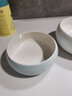 豹霖 陶瓷茶洗功夫茶具配件 茶道水洗家用大号茶盘笔洗盂水盂多功能洗茶杯碗收纳碗 水植花盆 茶洗中号-翡翠蓝 实拍图