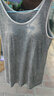 煜蕊莫代尔女吊带背心带胸垫罩杯一体式免穿文胸内衣无钢圈打底衫运动 麻灰色背心罩杯款 L 实拍图