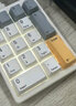 魔蛋（magicforce）MF17数字小键盘 机械键盘 笔记本外接有线小键盘 财务会计收银证券 USB接口 拼色红轴白灯 实拍图
