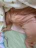 Aengbay昂贝 莫代尔婴儿睡衣套装薄内衣分体空调服宝宝衣服夏季薄款2件套 绿色 90cm 晒单实拍图