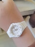 卡西欧（CASIO）女表 白色学生儿童表 百搭时尚 防水夜光指针日韩女士手表 LRW-200H-7E2VDF 白盘 实拍图
