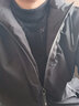 西域骆驼（VANCAMEL）夹克男秋冬连帽外套休闲男士上衣加绒加厚保暖男装 黑色 XL 实拍图