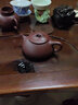 【9成新】京东京造宜兴紫砂壶 原矿紫泥 手工茶壶泡茶壶功夫茶具 景舟石瓢壶220ml   实拍图