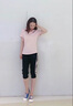 帝黛（DIDAI）品牌运动套装女T恤短袖2025新款夏女装长裤女士休闲裤衣服两件套 宝蓝套装 XL建议（110-125）斤 实拍图