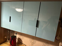 九尘定制厨房吊柜挂墙式阳台置物柜卧室壁橱卫生间储物柜墙壁柜包安装 长120深30高60四门蒂芙尼蓝 实拍图