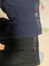 猫人秋裤男薄款男士保暖裤棉毛裤纯棉打底裤青年无痕修身抗菌裆衬裤 组合四：黑色+宝蓝 XL （建议105-120斤） 实拍图