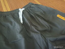 爵少（2件装）冰丝裤子男夏薄宽松休闲运动工作裤速干哈伦束脚九分裤 两件装 灰色+黑色 3XL 135-150斤 实拍图