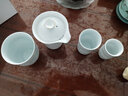 苏氏陶瓷（SUSHI CERAMICS）便捷茶具快客杯忆荷四件茶具套组 实拍图
