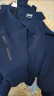 吉普（JEEP）logo棉质卫衣男套装春秋季运动休闲两件套冬季加绒加厚套装直筒 薄款 深蓝 2XL 体重135-150斤 晒单实拍图