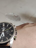 卡西欧（CASIO）商务休闲日韩手表男士太阳能闹钟防水钢带皮带石英腕表送男友礼物 EFR-S108D-3A机械商务风 实拍图