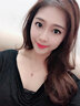 乐韵 彩金项链女18k金倾心碧玺玫瑰金锁骨链情人节礼物  总重约2.14g 18K金碧玺项链（不可刻字） 实拍图