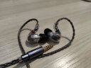 SHURE SE846二代清澈版_四单元动铁旗舰高保真HiFi耳机_入耳式隔音耳机 SE846二代  钛银 实拍图