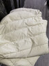 LACOSTE法国鳄鱼女装秋冬时尚潮流立领短款外套羽绒服女|BF5482 E8M/米色 M 38/165 实拍图