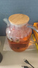 忆壶茶（YIHUTEA）凉水壶玻璃耐高温冷水壶大容量家用泡茶壶花果茶壶高硼硅饮用水壶 【力荐套组】凉水壶+2杯1600ml 实拍图